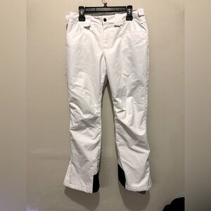 White Smaining Ski Snow Pants - M